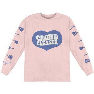RAE SREMMURD Men's "Crowd Pleaser" Long Sleeve Double Sided Medium Pink